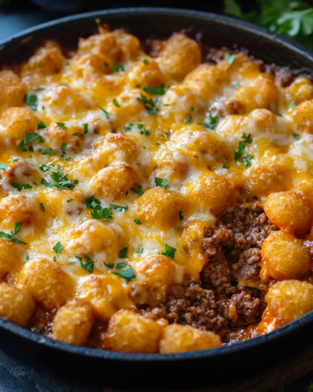 Tater Tot Casserole with Ground Beef and Cheddar Cheese: The Ultimate Comfort Food