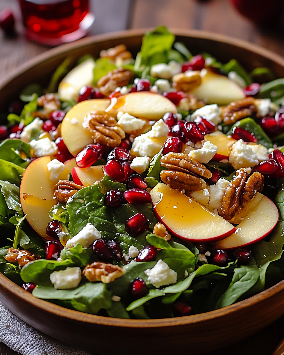 Christmas Salad with Honey Mustard Dressing: A Festive and Flavorful Delight