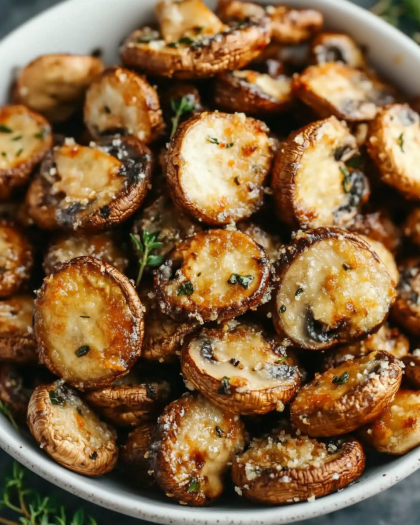 Crispy Air Fryer Parmesan Mushrooms Recipe: A Savory Delight