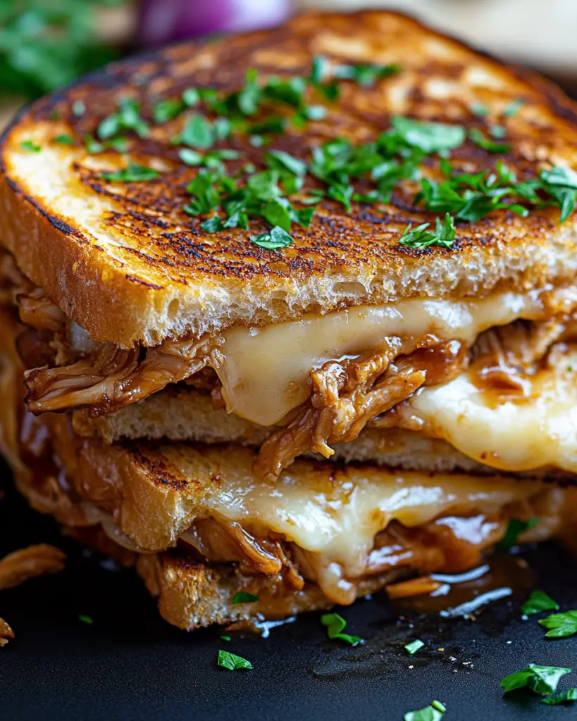 BBQ Chicken Grilled Cheese Sandwiches: The Ultimate Comfort Food Recipe