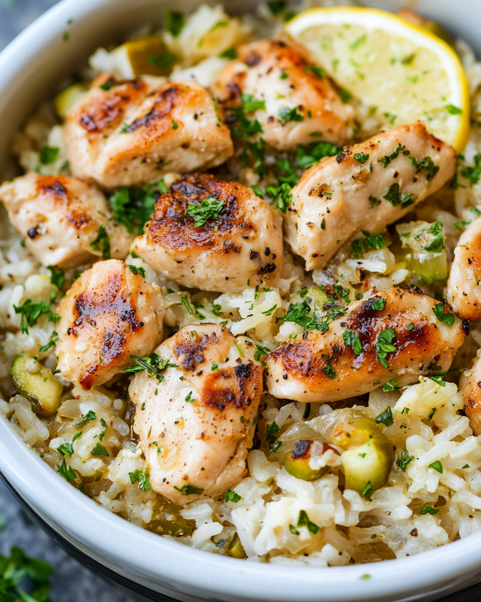One-Pot Lemon Herb Chicken and Rice Recipe: Your Go-To Weeknight Meal