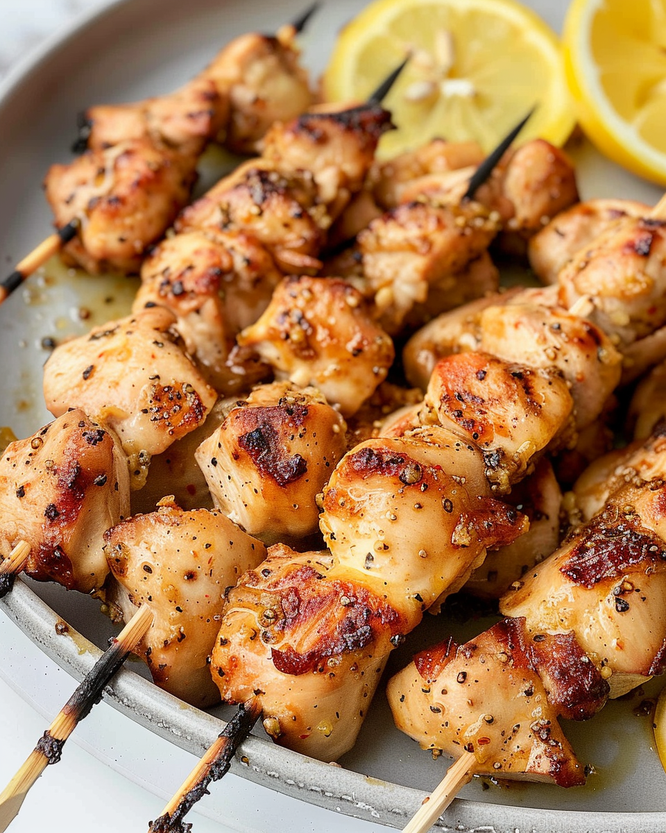 Air Fryer Lemon Pepper Chicken Skewers: A Flavorful, Easy Meal in Just 37 Minutes