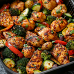 Air Fryer Cajun Chicken and Vegetables: A Flavor-Packed 15-Minute Meal You’ll Crave Weekly