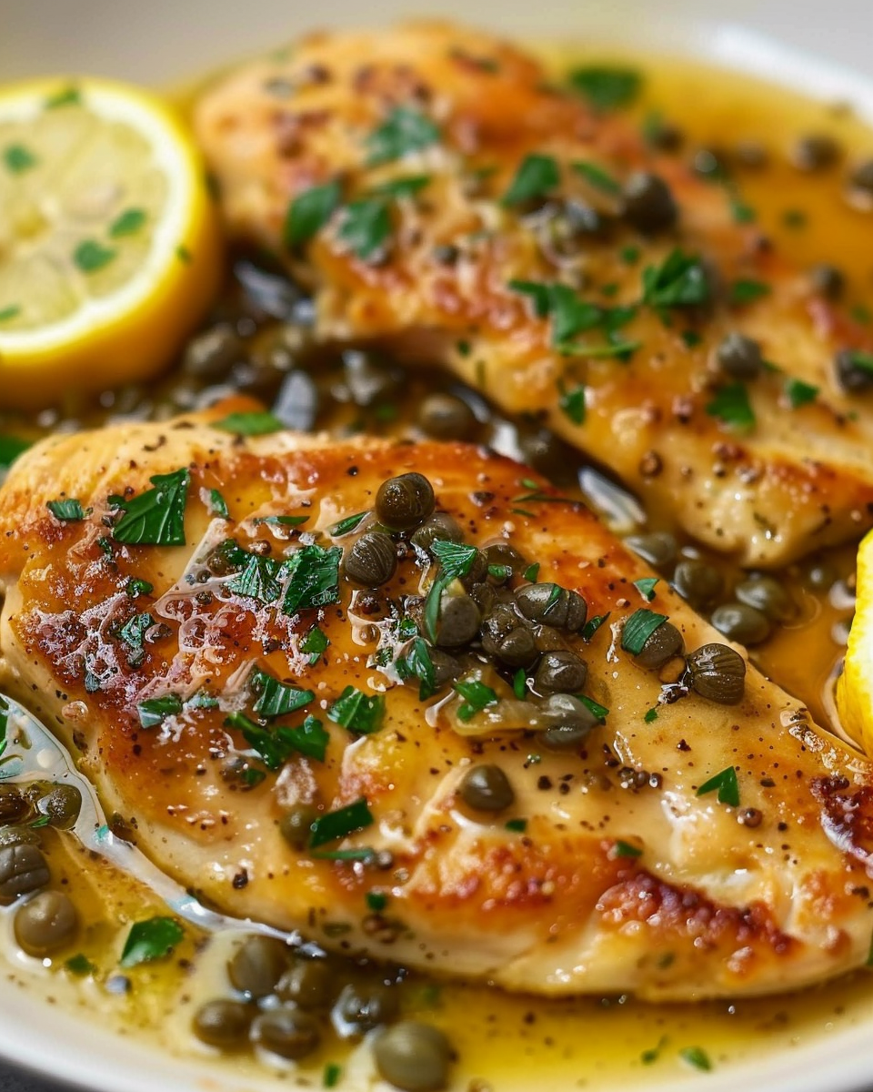 Chicken Piccata with Lemon and Capers: A Zesty Twist on a Classic Favorite