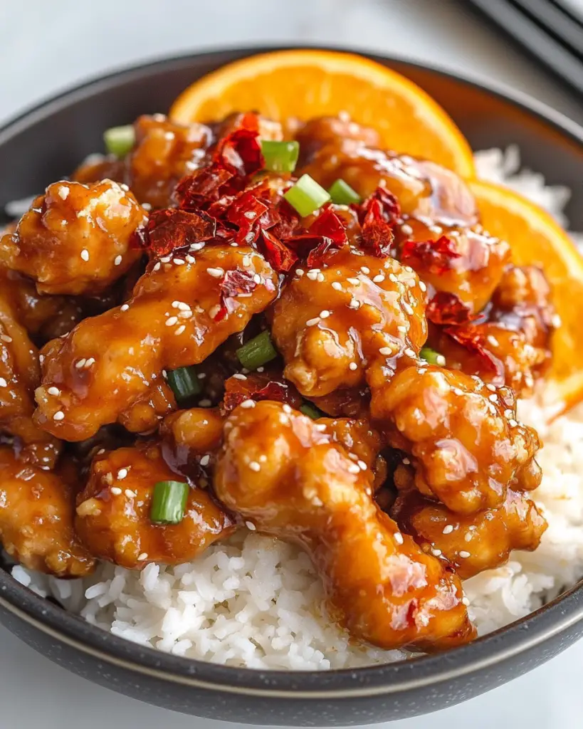 Crispy Orange Chicken: A Sweet, Spicy, and Satisfying Homemade Classic