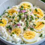 Egg Salad with Cottage Cheese and Herbs – A Creamy, Refreshing Twist on a Classic