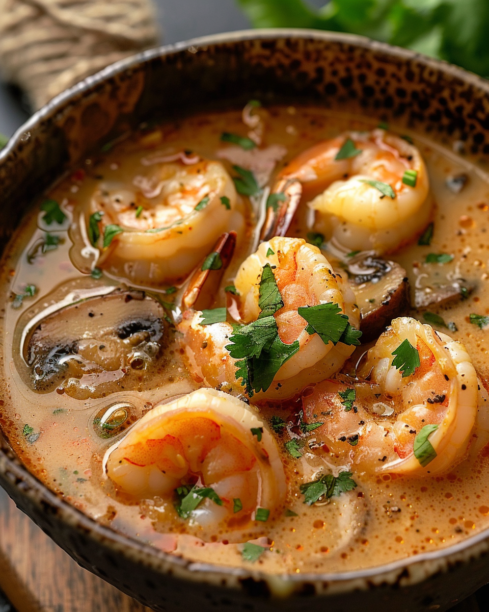 Coconut Shrimp Soup: A Comforting Bowl of Bold Thai-Inspired Flavor