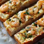 Garlicky Shrimp Ciabatta with Cheddar Jack – A Deliciously Easy Shrimp Sandwich You’ll Love