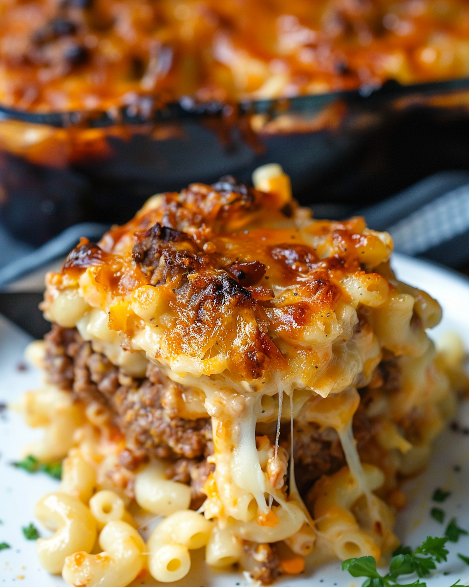 Mac and Cheese Meatloaf Casserole: A Comforting Twist on Two Classics