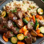 Savory Steak and Veggie Stir-Fry: A Delicious Hibachi-Inspired Dish