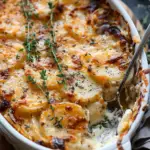 Scalloped Potatoes with Gruyere and Cheddar: A Rich and Comforting Classic