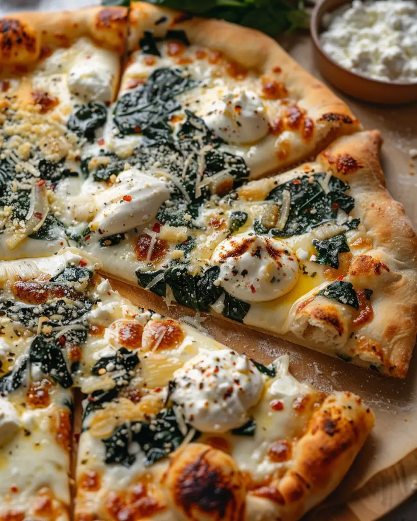 Smoked Mozzarella and Spinach Pizza: Your Homemade Escape Into Flavor
