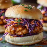 Spicy Chicken Sliders with Crunchy Slaw: The Bold Bite You’ve Been Craving