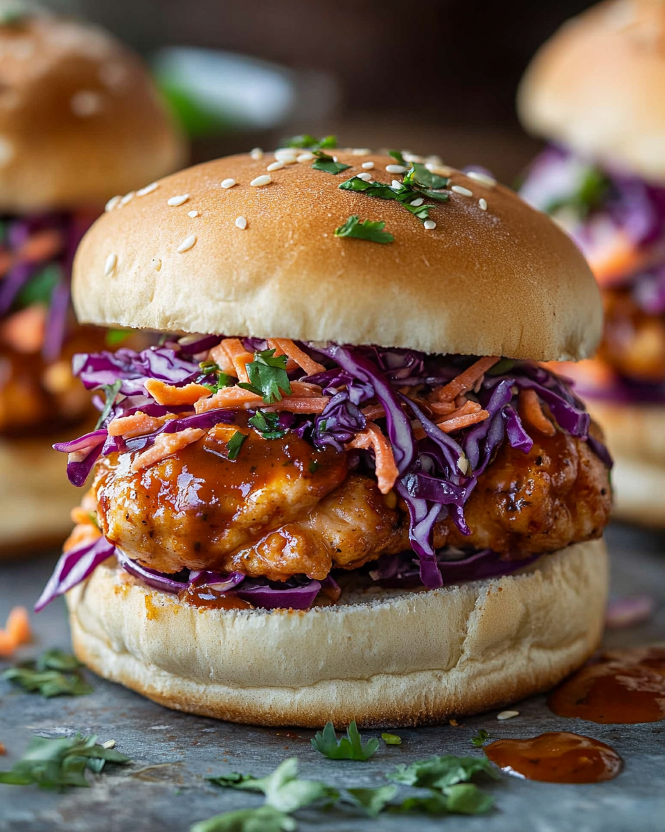 Spicy Chicken Sliders with Crunchy Slaw: The Bold Bite You’ve Been Craving