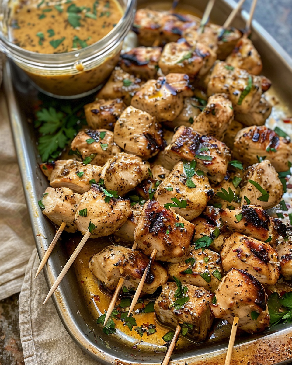 Cowboy Chicken Skewers: A Simple Yet Flavorful Dish to Impress Your Guests