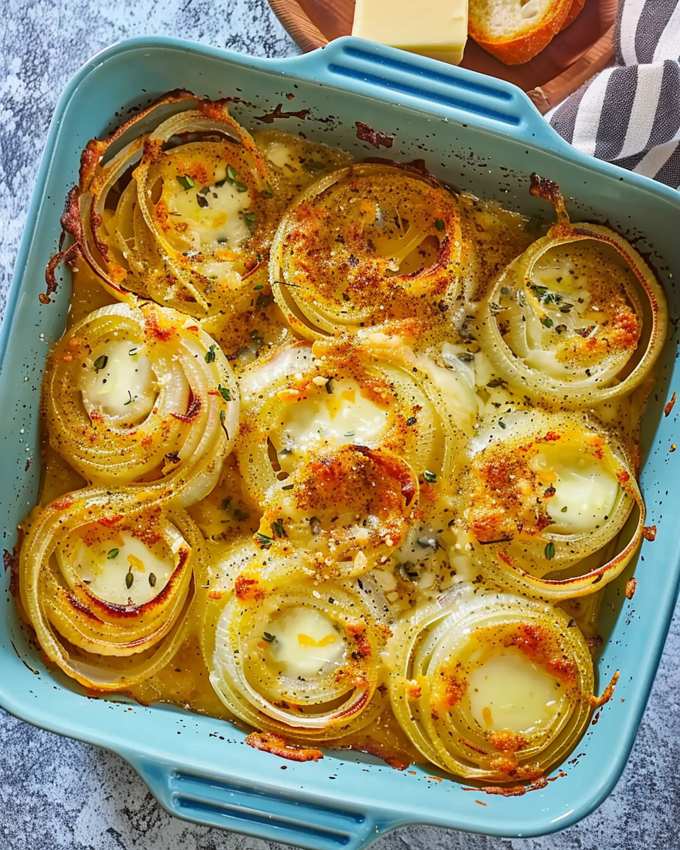 Cheesy Baked Sweet Onions: A Flavorful Side Dish Delight