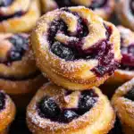 Blueberry Croissant Muffins (Cruffins) Recipe: Buttery Layers, Bursting with Berries