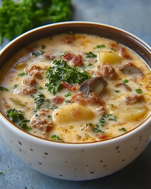 Creamy Sausage and Potato Soup with Kale: A Hearty Crock Pot Comfort Classic