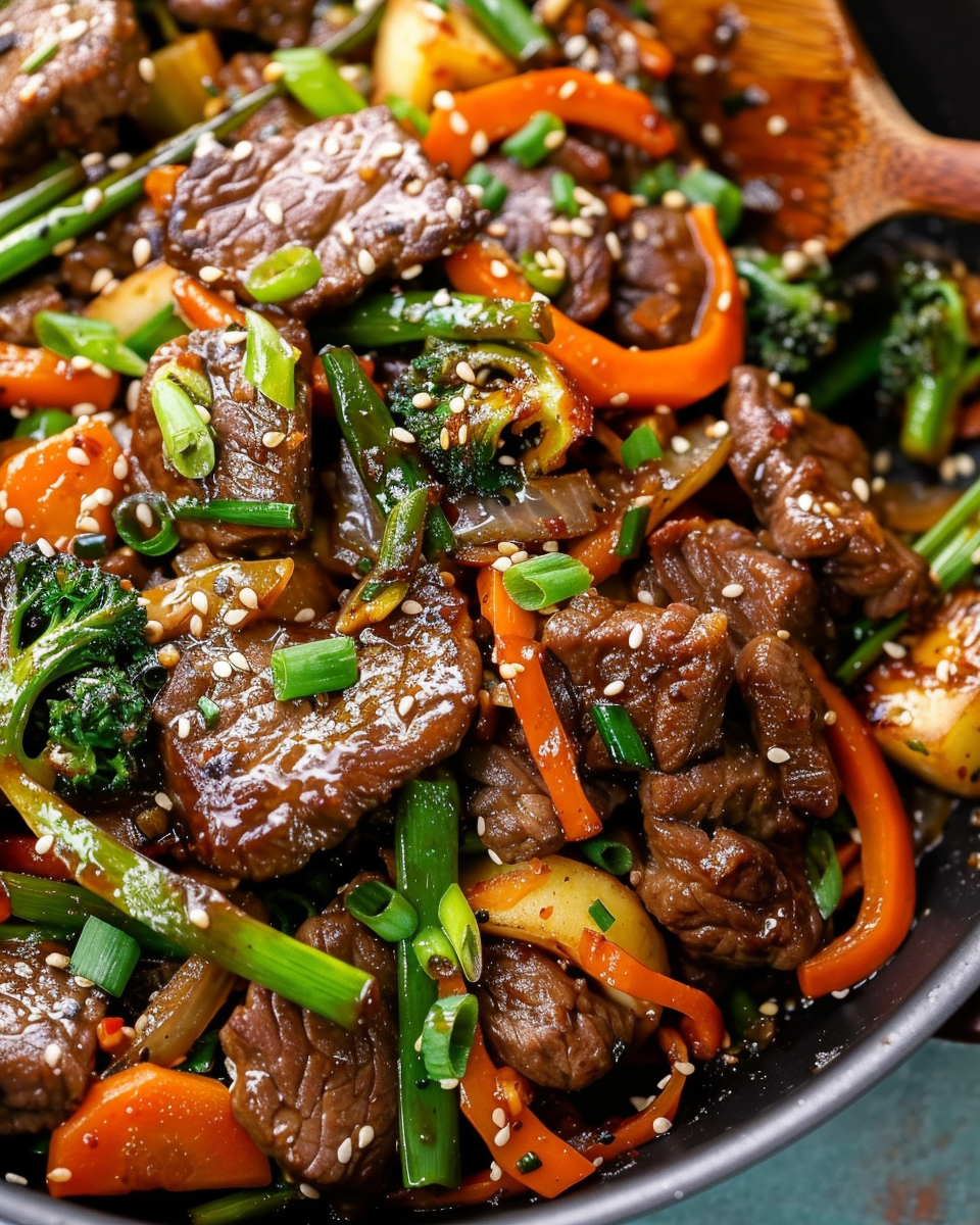 Flavorful Beef and Vegetable Stir Fry: A Delicious and Healthy Meal