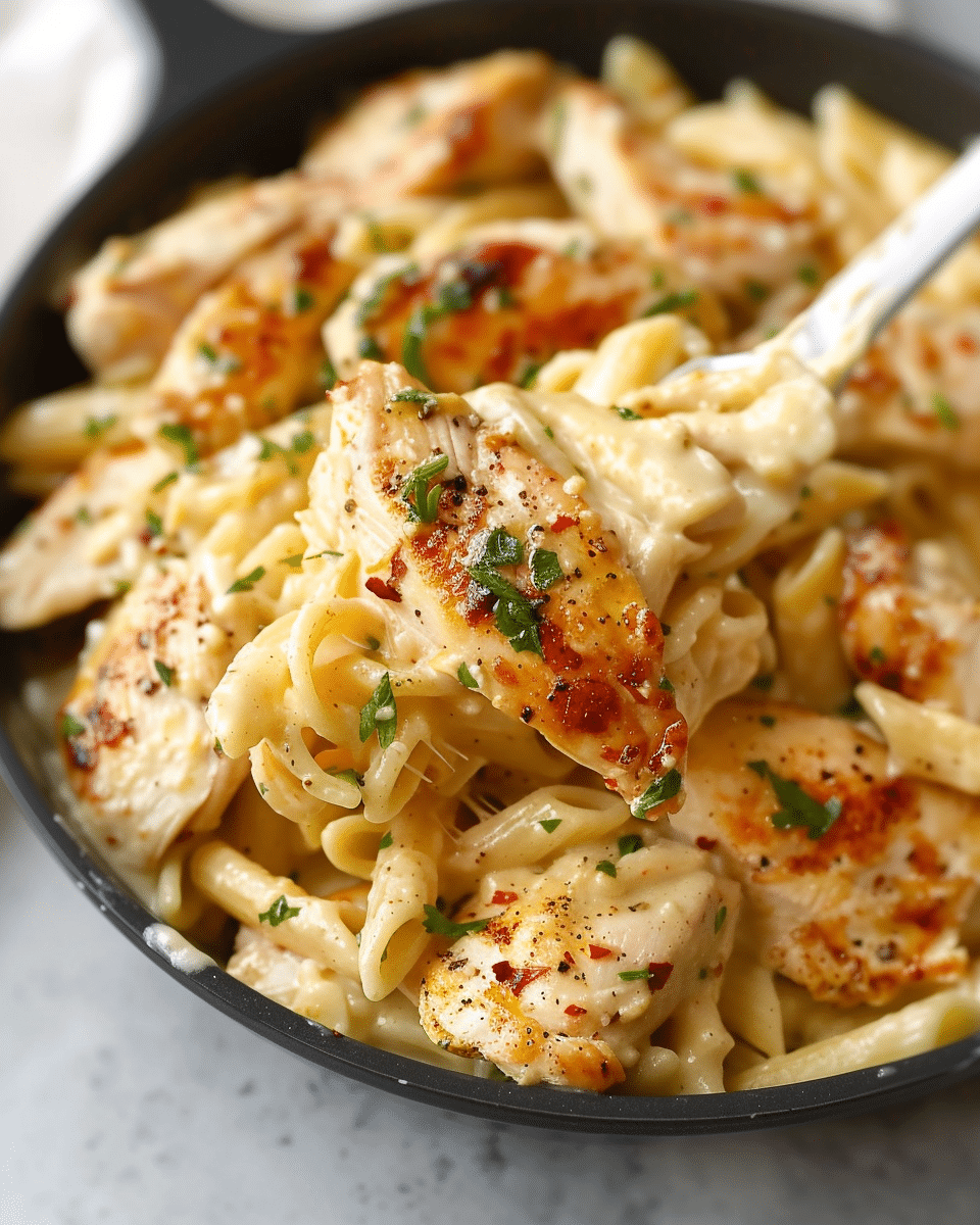 Garlic Parmesan Chicken Pasta Recipe: A Creamy, Flavorful Delight