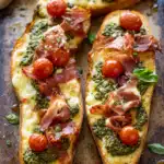 Pesto, Prosciutto & Cheese Baguette Bites — The Perfect Savory Snack for Any Occasion