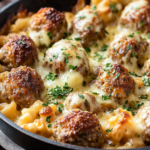Cheesy French Onion Meatballs with Gruyère and Mozzarella: A Comforting Recipe for Cozy Nights
