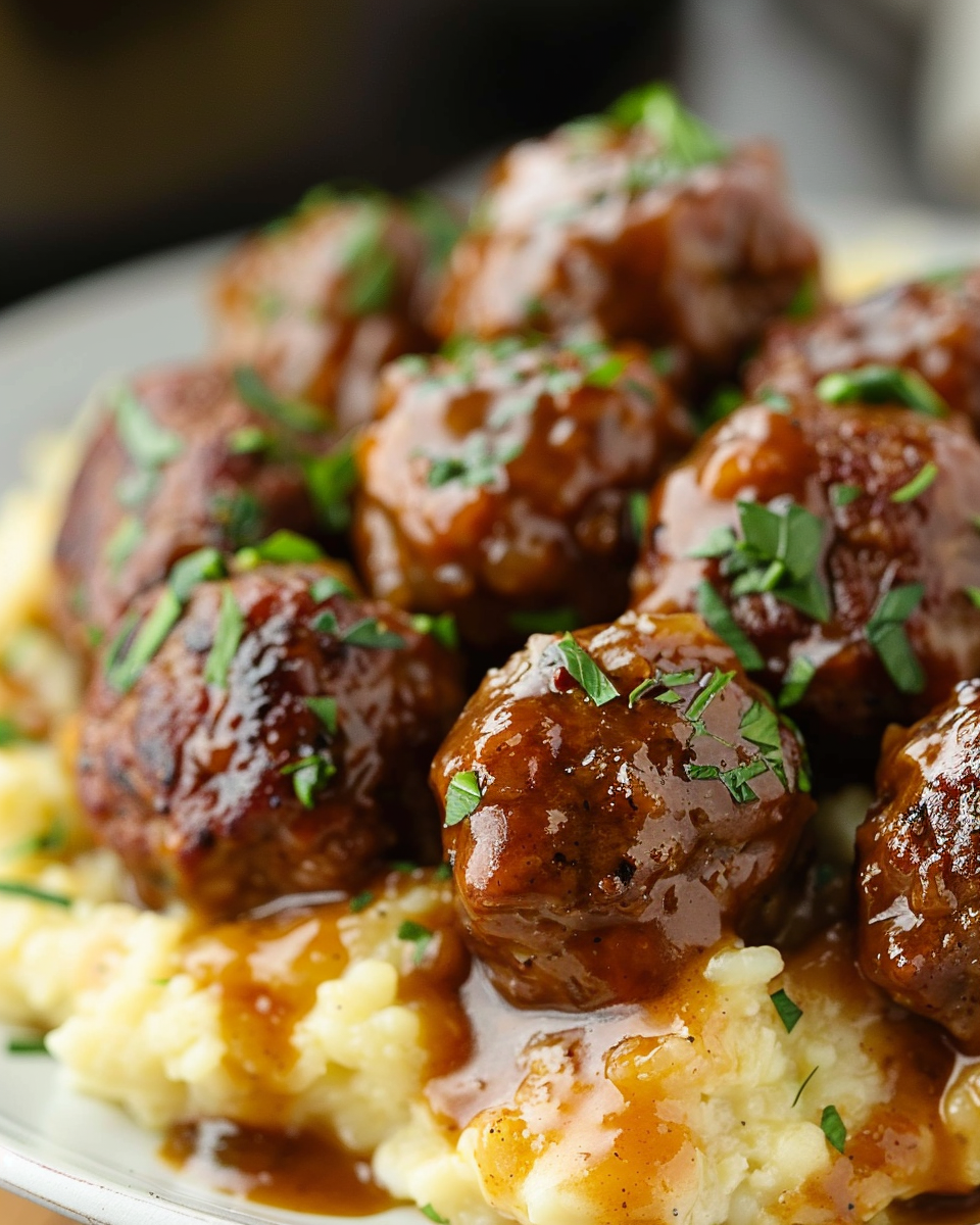 Slow Cooker Salisbury Steak Meatballs: A Comfort Classic Made Easy