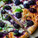 Blackberry Basil Ricotta Pizza: A Sweet and Savory Delight