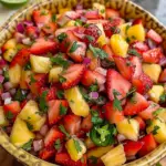Refreshing Strawberry Pineapple Salsa: A Burst of Tropical Flavor in Every Bite