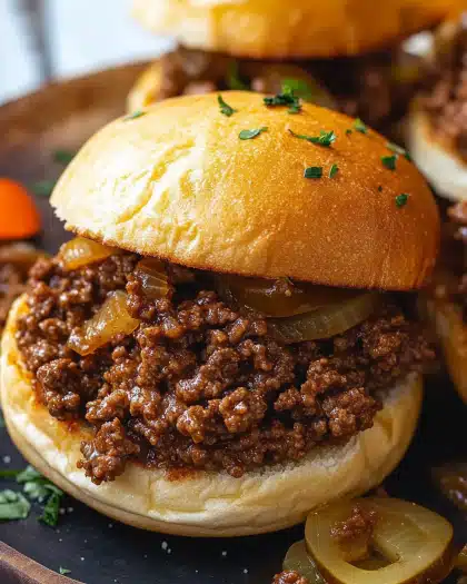 Zesty Pepperoncini Beef Sandwiches – A Bold Twist on Sloppy Joes