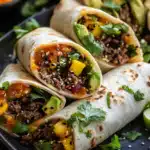 Korean Burritos with Gochujang Beef and Sriracha Mayo – A Fusion Dinner Favorite