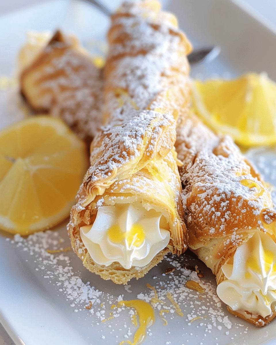 Lemon Meringue Pie Cannoli: A Delightful Twist on Two Classic Favorites