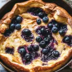 Blueberry Lemon Dutch Baby Pancake: A Fluffy, Fruity Breakfast You’ll Want Every Weekend