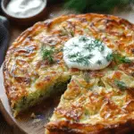 Crispy Cabbage Pie with Dill Cream Sauce: Your New Favorite Comfort Food