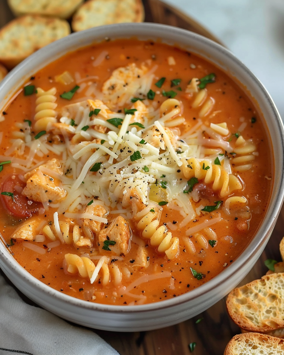 Crockpot Chicken Parmesan Soup: The Cozy, Cheesy Comfort You Crave