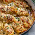 French Onion Stuffed Pasta Shells – A Comforting Twist on a Classic Favorite