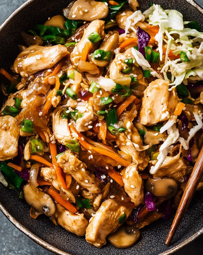 Sesame-Ginger Chicken Stir-Fry with Vegetables: A Deliciously Healthy Meal You’ll Love