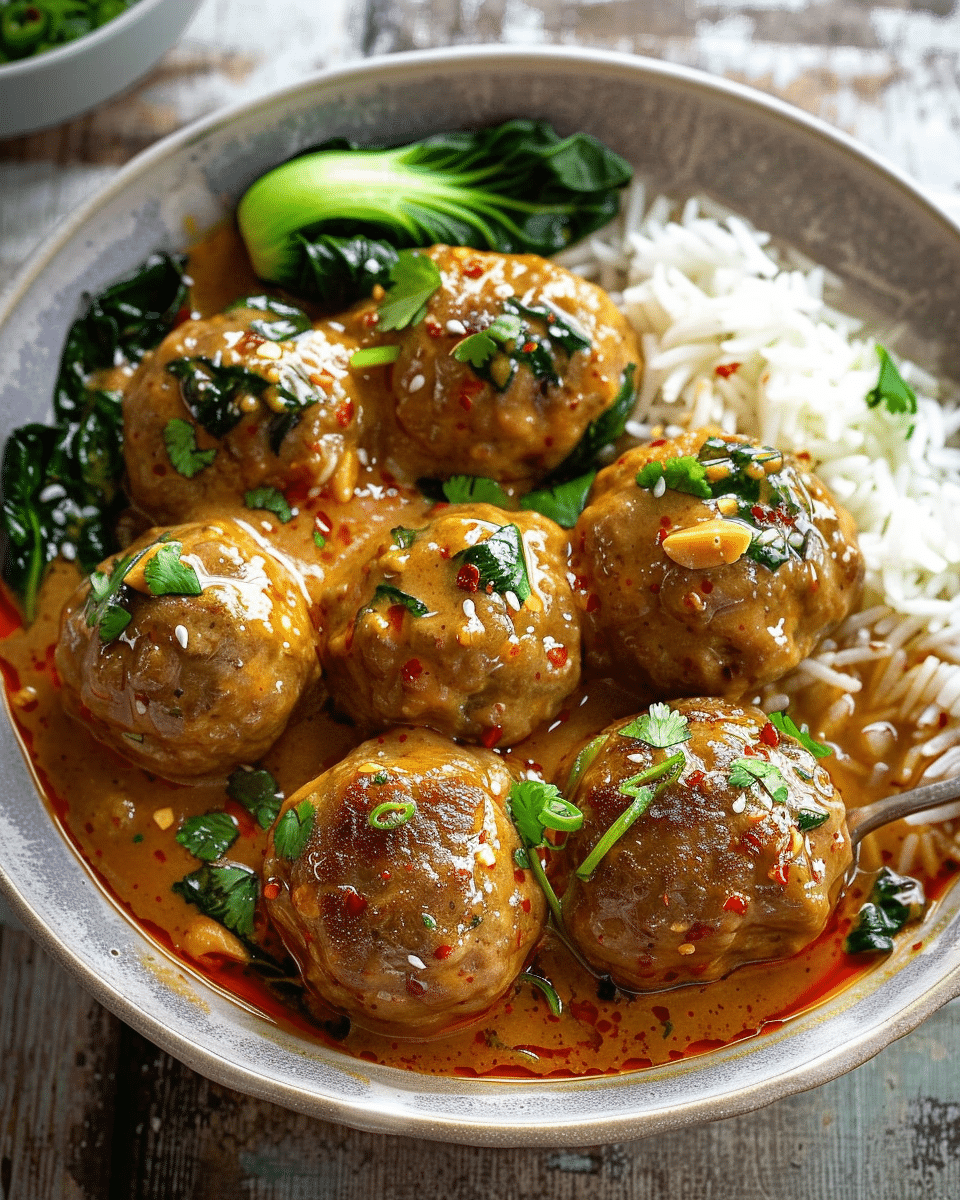 Thai Chicken Meatballs in Peanut Sauce: Your Ultimate Guide to a Flavor-Packed Homemade Meal
