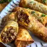 The Ultimate Cheeseburger Egg Rolls Recipe You’ll Crave Again and Again