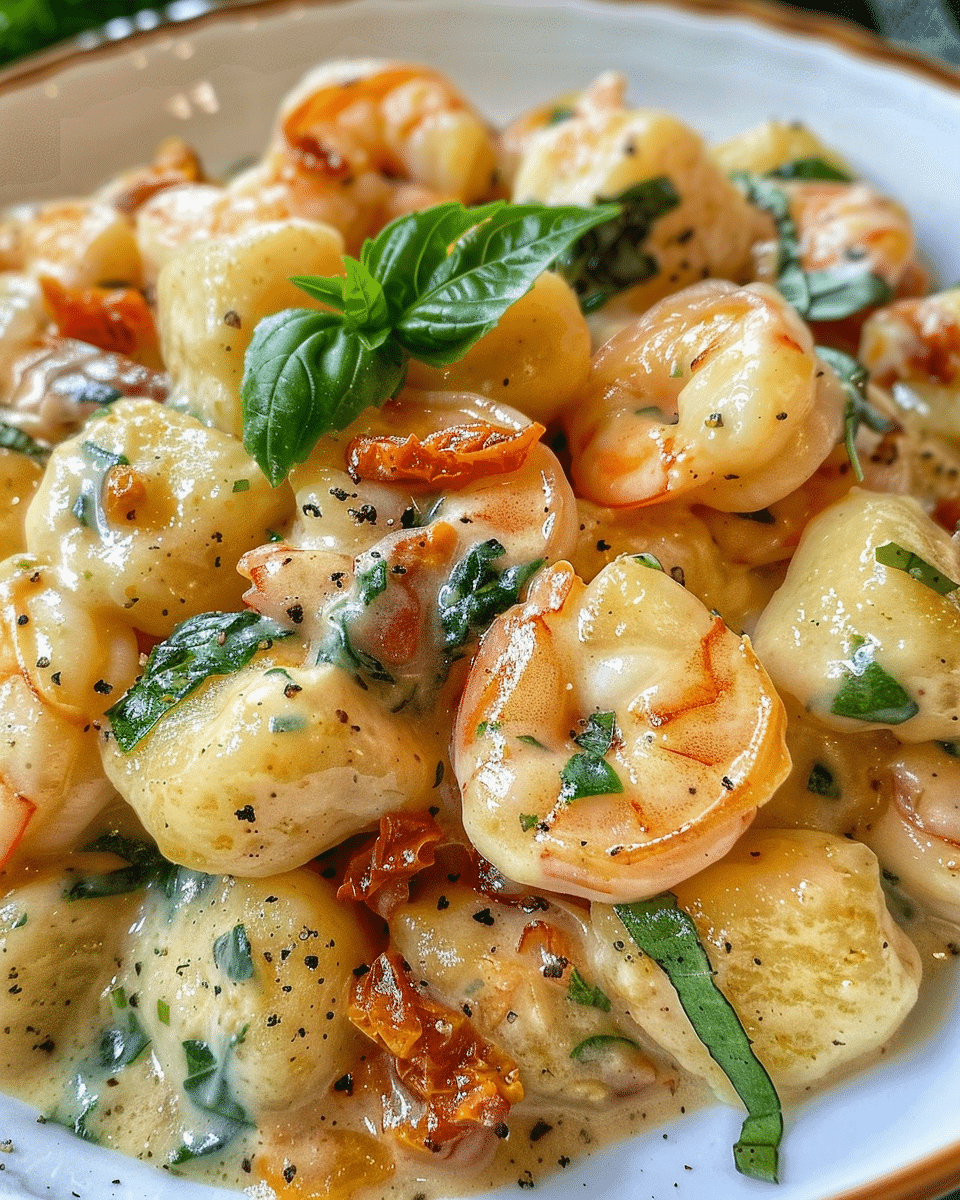 Creamy Gnocchi with Shrimp and Sun-Dried Tomatoes: The 30-Minute Comfort Dish You’ll Keep Coming Back To