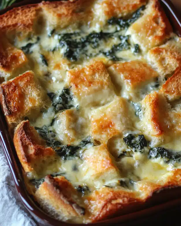 Savory Spinach and Gruyère Bread Strata: A Cozy Classic You’ll Crave Again and Again