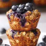 Fluffy Banana Blueberry Oatmeal Muffins: Your Go-To Healthy Breakfast and Snack Recipe