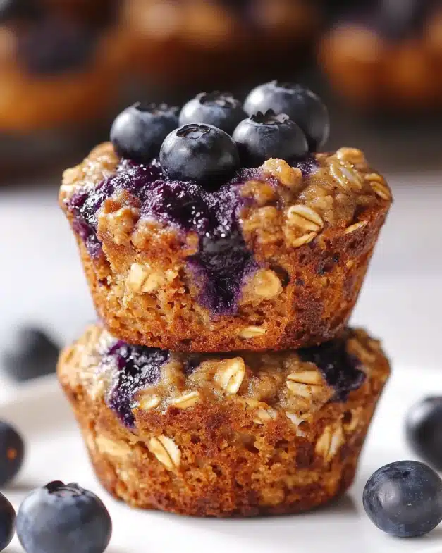Fluffy Banana Blueberry Oatmeal Muffins: Your Go-To Healthy Breakfast and Snack Recipe