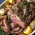 Slow-Roasted Herb-Crusted Lamb Shoulder: A Culinary Journey of Flavor and Tradition