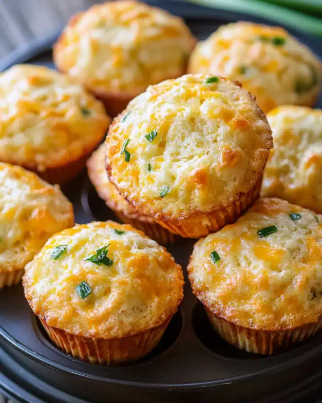Cheddar and Scallion Muffins: The Perfect Savory Snack You’ll Crave Again and Again