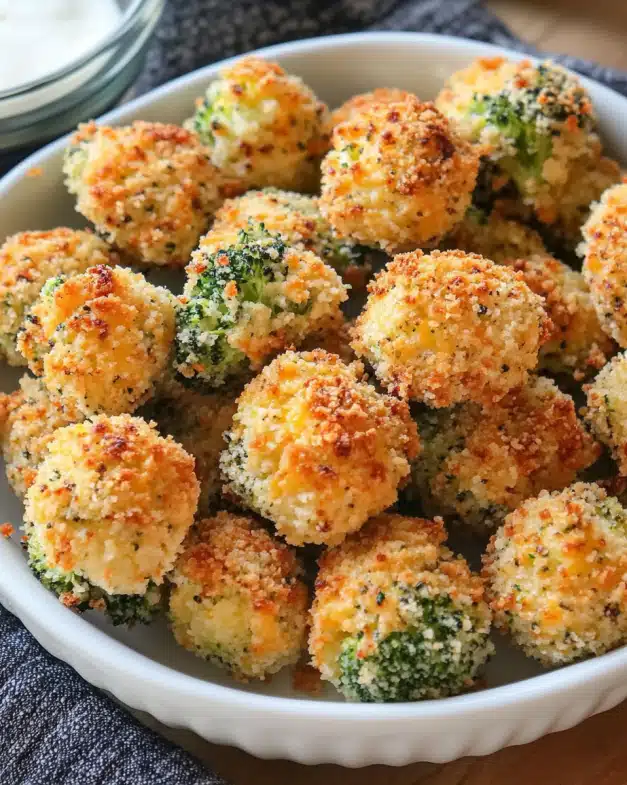 Crispy Broccoli Bites with Cheddar & Parmesan Crust: A Crunchy, Cheesy Delight Everyone Will Love