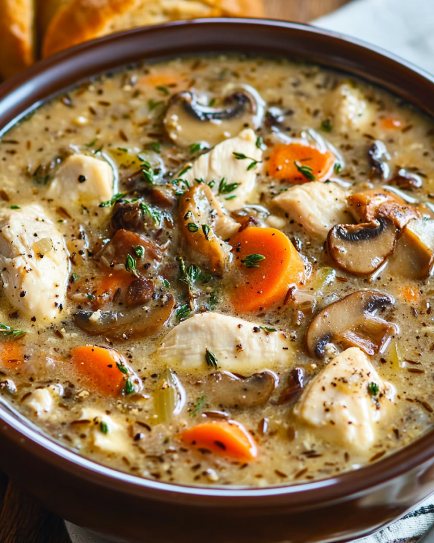 Creamy Chicken and Wild Rice Soup with Mushrooms: Your Ultimate Comfort Food Recipe