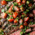Zesty Cilantro Lime Flank Steak with Fresh Tomato Salsa — A Flavor Explosion for Your Dinner Table