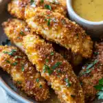 Crispy Baked Chicken Tenders with Honey Mustard: Your Go-To Healthy Comfort Food