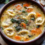 Hearty Tortellini Soup with Kale and Veggies: A Comforting One-Pot Wonder